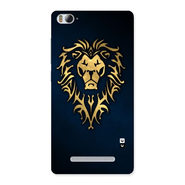 Beautiful Golden Lion Design Back Case for Xiaomi Mi4i