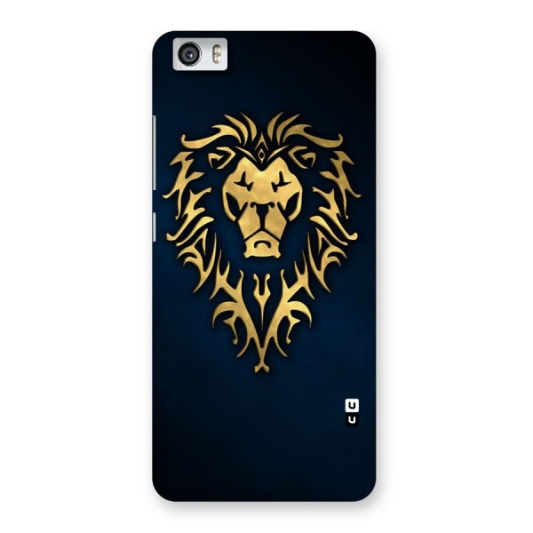 Beautiful Golden Lion Design Back Case for Xiaomi Redmi Mi5