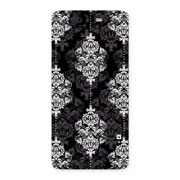 Beautiful Grey Pattern Back Case for Canvas Knight A350