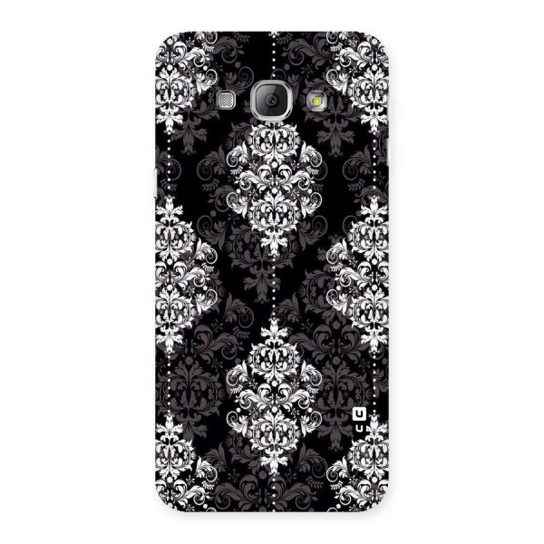 Beautiful Grey Pattern Back Case for Galaxy A8