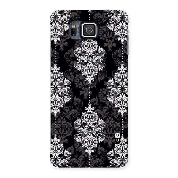 Beautiful Grey Pattern Back Case for Galaxy Alpha