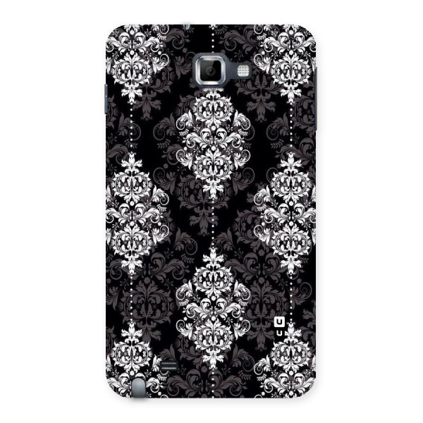 Beautiful Grey Pattern Back Case for Galaxy Note