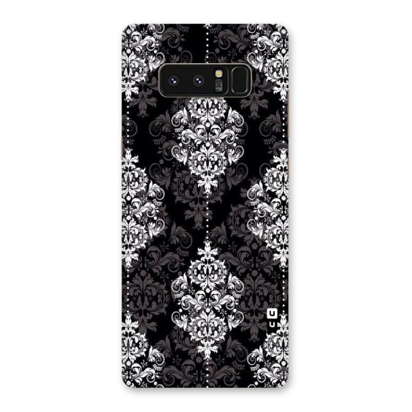 Beautiful Grey Pattern Back Case for Galaxy Note 8