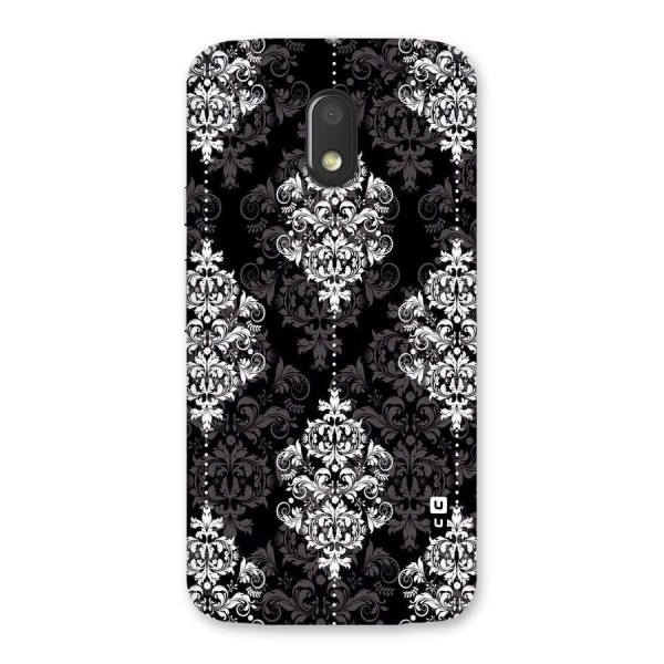 Beautiful Grey Pattern Back Case for Moto E3 Power