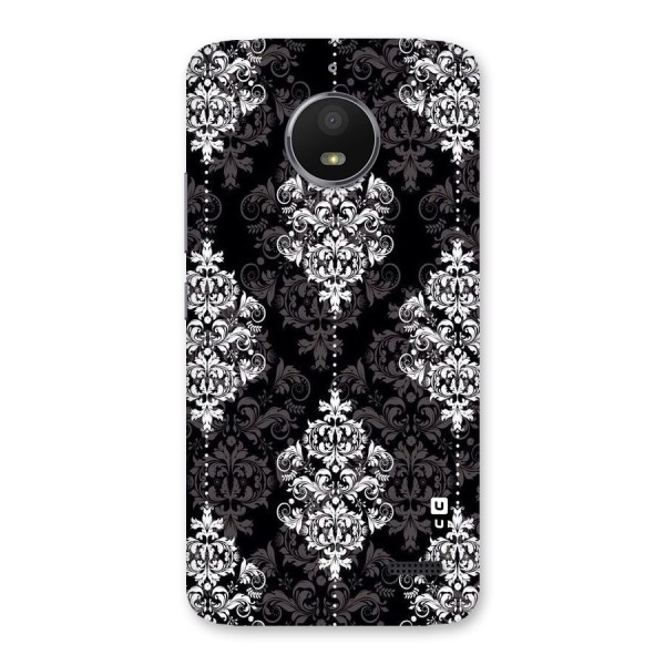 Beautiful Grey Pattern Back Case for Moto E4