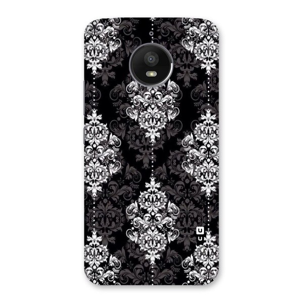 Beautiful Grey Pattern Back Case for Moto E4 Plus