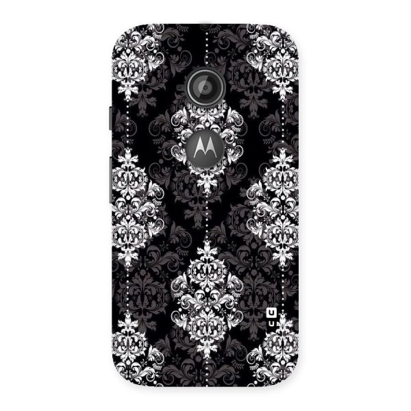 Beautiful Grey Pattern Back Case for Moto E 2nd Gen