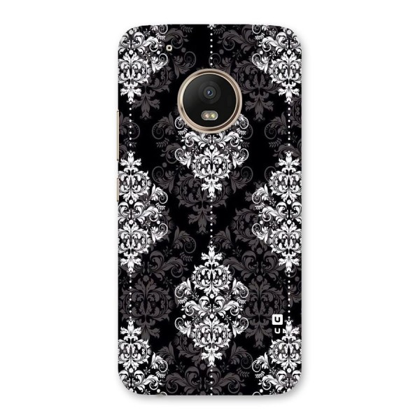 Beautiful Grey Pattern Back Case for Moto G5 Plus