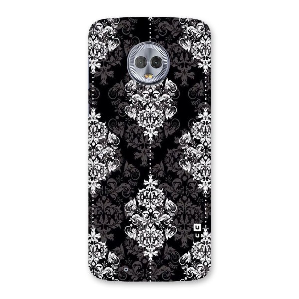 Beautiful Grey Pattern Back Case for Moto G6