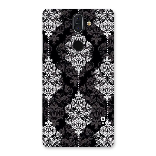 Beautiful Grey Pattern Back Case for Nokia 8 Sirocco