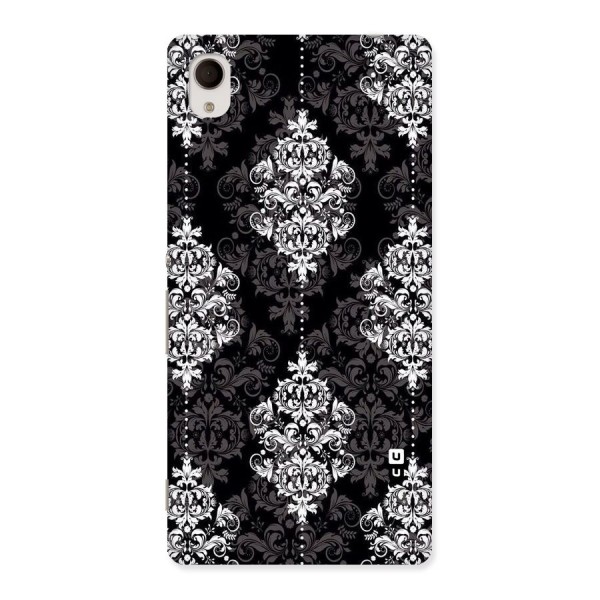 Beautiful Grey Pattern Back Case for Sony Xperia M4