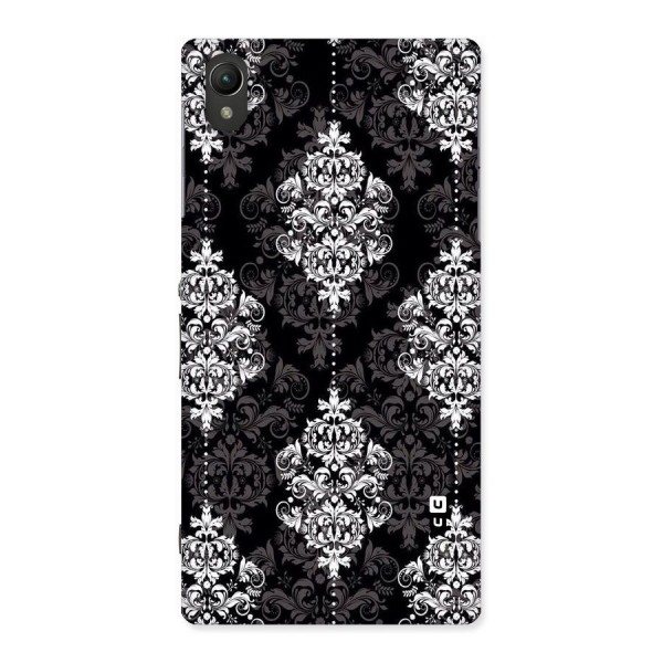 Beautiful Grey Pattern Back Case for Sony Xperia Z1