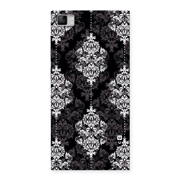 Beautiful Grey Pattern Back Case for Xiaomi Mi3