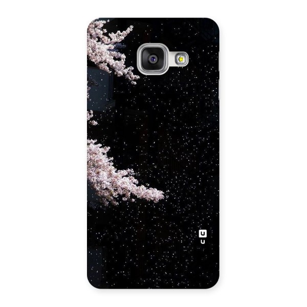 Beautiful Night Sky Flowers Back Case for Galaxy A3 2016