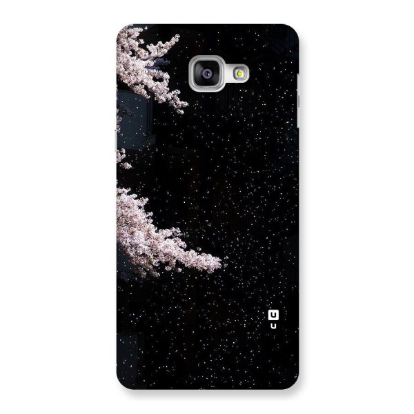 Beautiful Night Sky Flowers Back Case for Galaxy A9