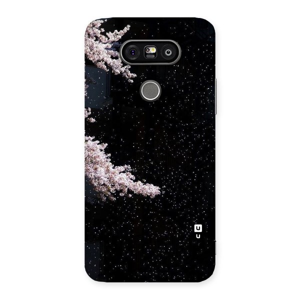 Beautiful Night Sky Flowers Back Case for LG G5