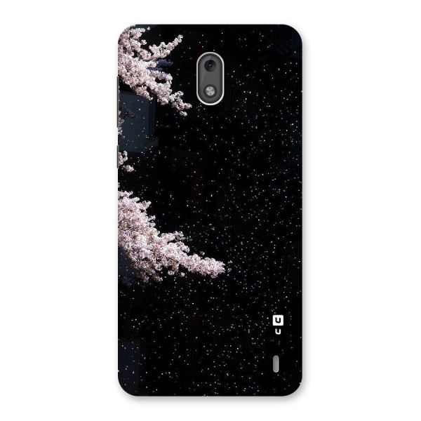 Beautiful Night Sky Flowers Back Case for Nokia 2