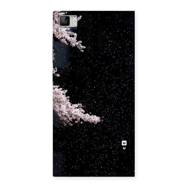 Beautiful Night Sky Flowers Back Case for Xiaomi Mi3