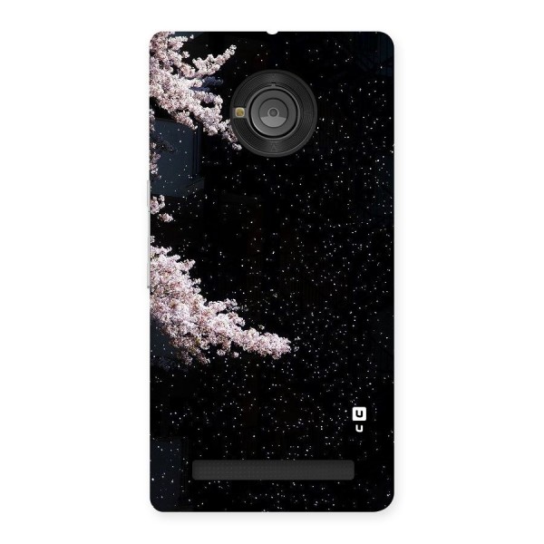 Beautiful Night Sky Flowers Back Case for Yu Yuphoria