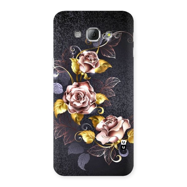 Beautiful Old Floral Design Back Case for Galaxy A8