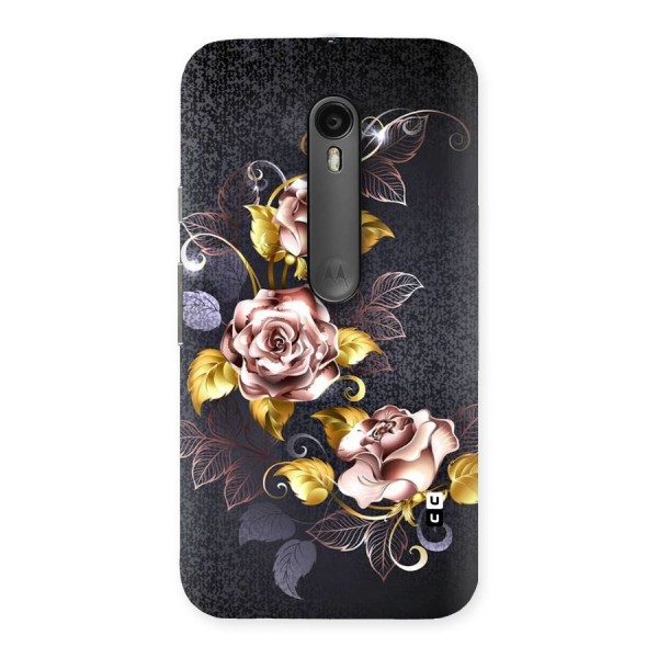 Beautiful Old Floral Design Back Case for Moto G3