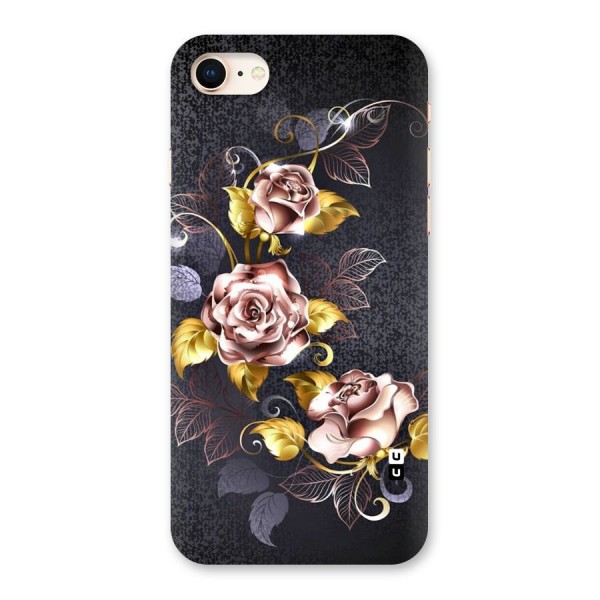 Beautiful Old Floral Design Back Case for iPhone 8