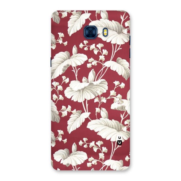 Beautiful Petals Back Case for Galaxy C7 Pro