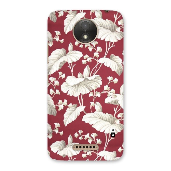 Beautiful Petals Back Case for Moto C Plus