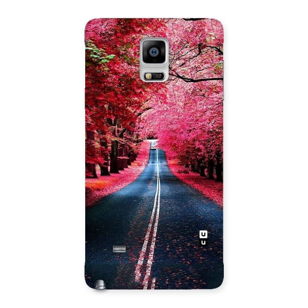 Beautiful Red Trees Back Case for Galaxy Note 4