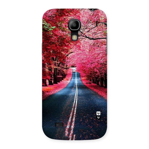 Beautiful Red Trees Back Case for Galaxy S4 Mini