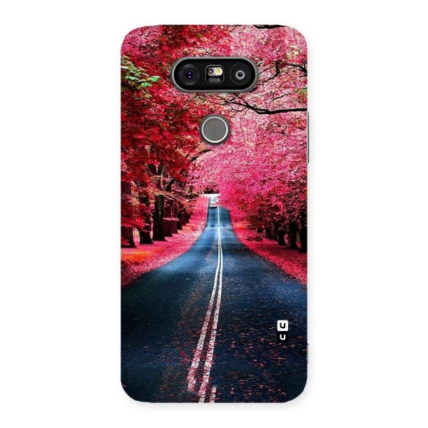 Beautiful Red Trees Back Case for LG G5