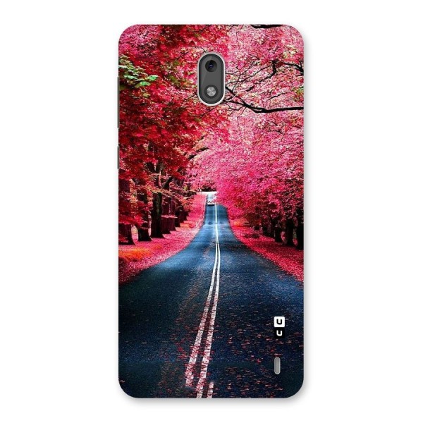 Beautiful Red Trees Back Case for Nokia 2