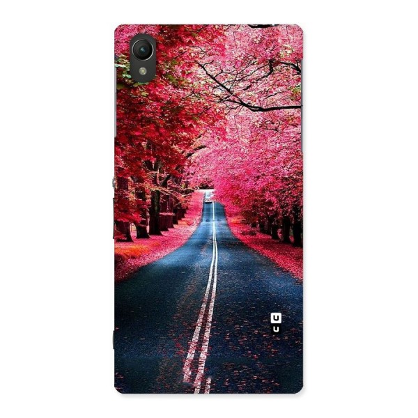 Beautiful Red Trees Back Case for Sony Xperia Z1