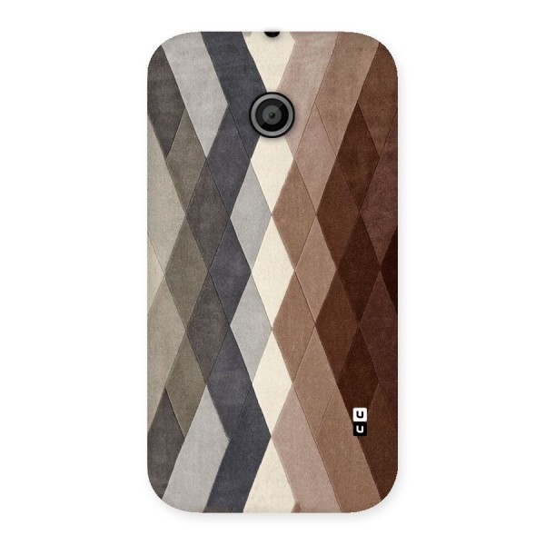 Beautiful Shades Of Diamonds Back Case for Moto E