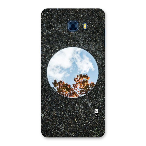 Beautiful Sky Leaves Back Case for Galaxy C7 Pro