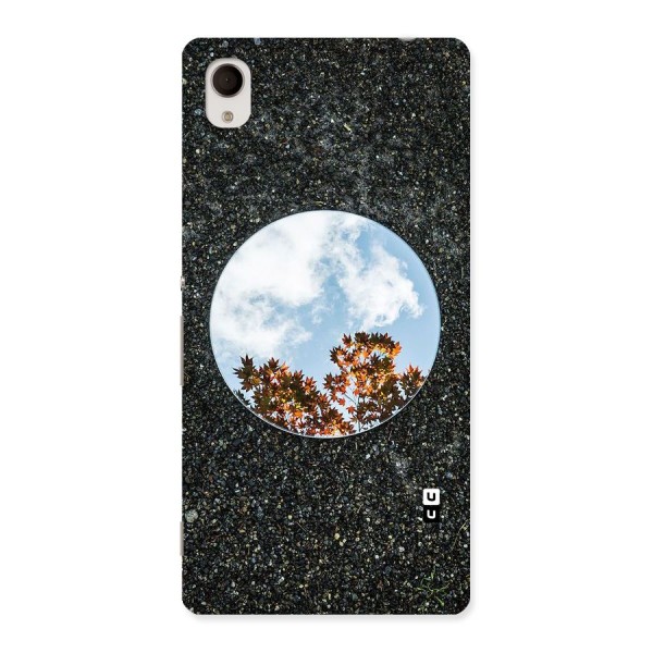 Beautiful Sky Leaves Back Case for Xperia M4 Aqua