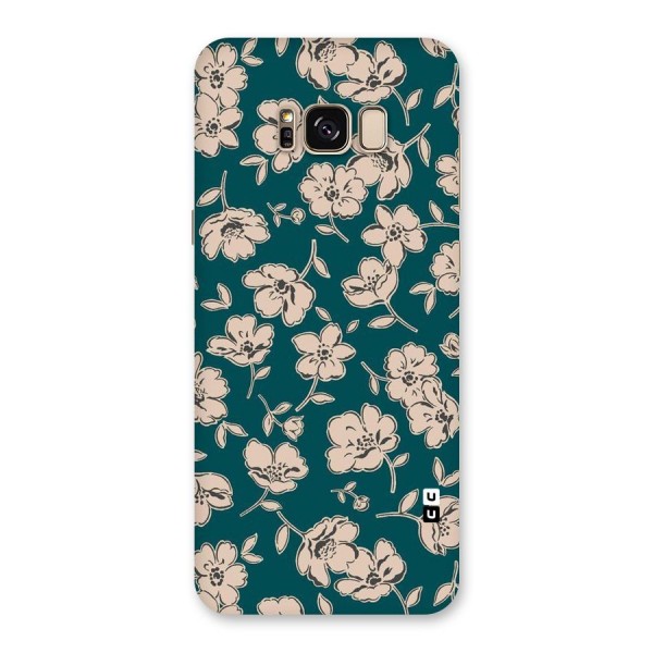 Beauty Green Bloom Back Case for Galaxy S8 Plus