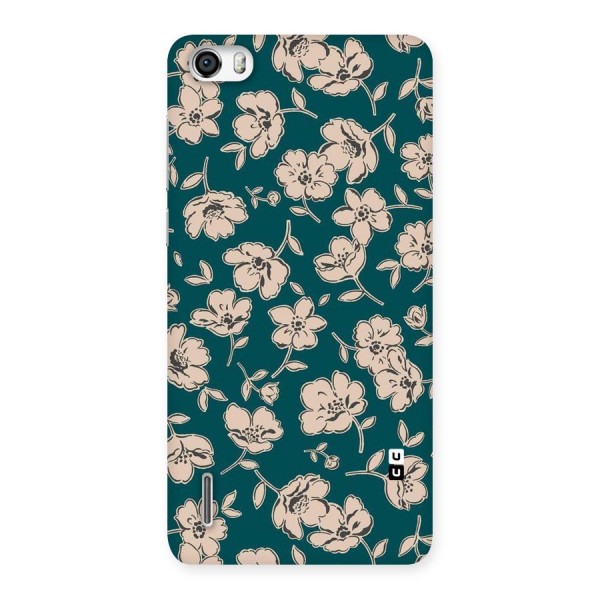 Beauty Green Bloom Back Case for Honor 6