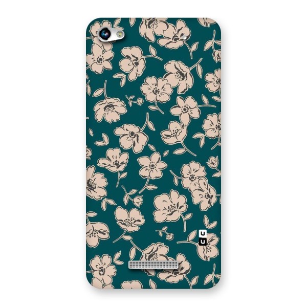 Beauty Green Bloom Back Case for Micromax Hue 2