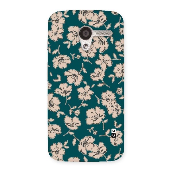 Beauty Green Bloom Back Case for Moto X