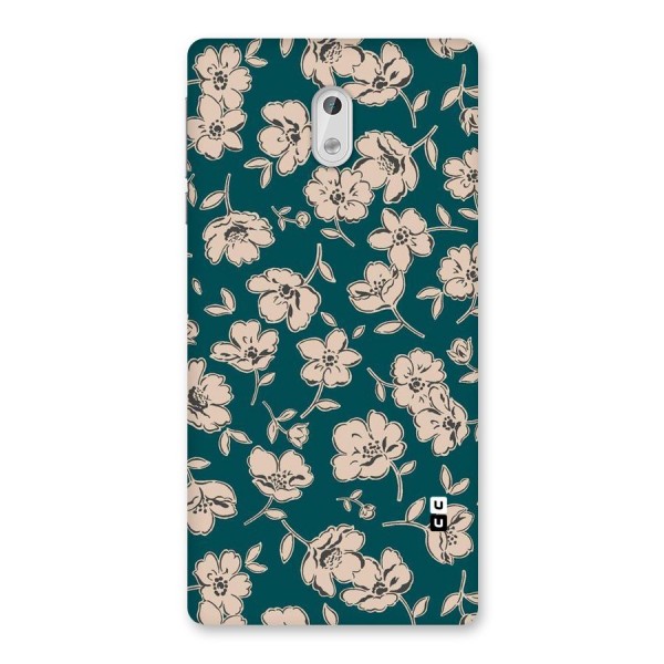 Beauty Green Bloom Back Case for Nokia 3