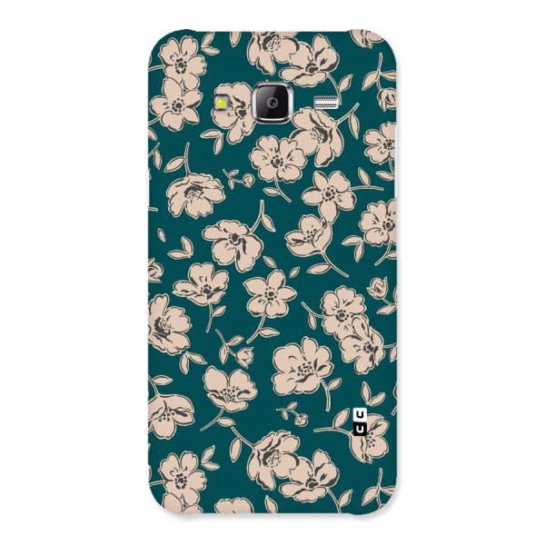 Beauty Green Bloom Back Case for Samsung Galaxy J5