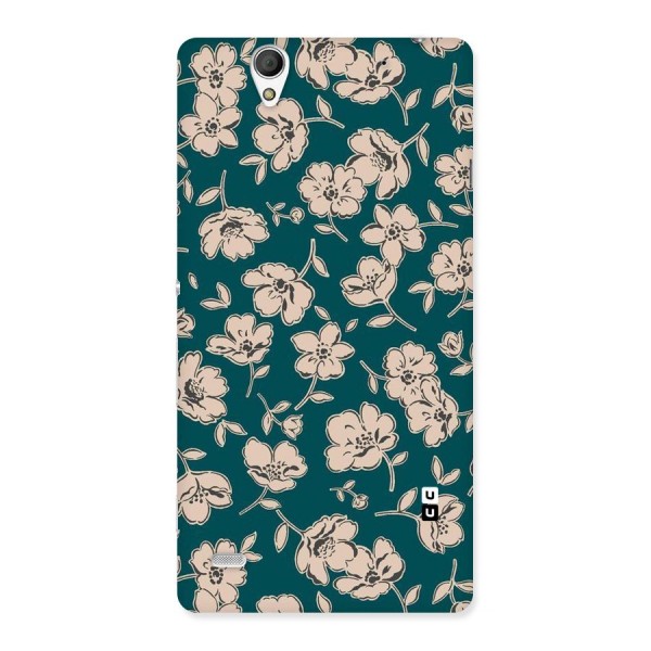 Beauty Green Bloom Back Case for Sony Xperia C4