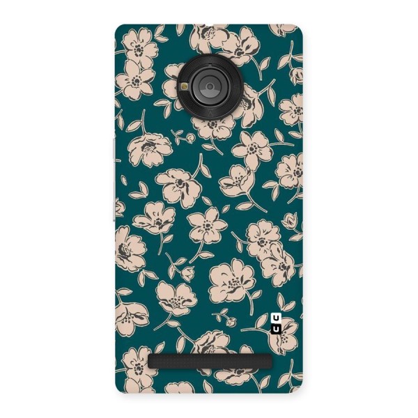 Beauty Green Bloom Back Case for Yu Yuphoria