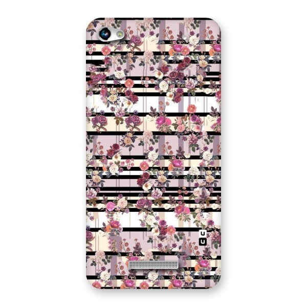 Beauty In Floral Back Case for Micromax Hue 2