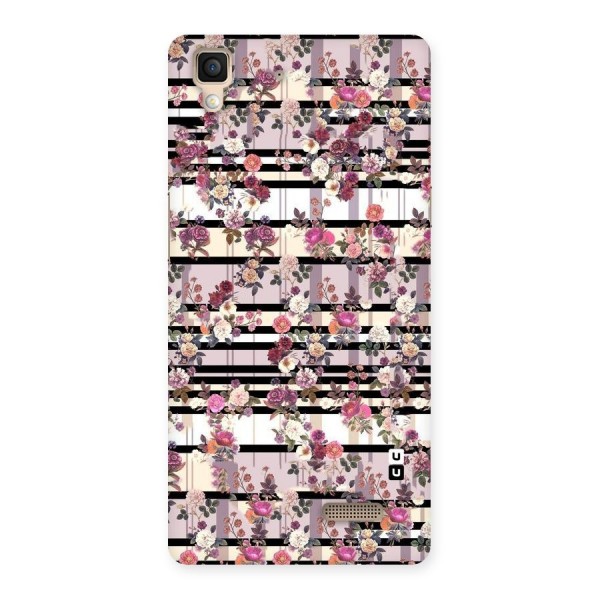 Beauty In Floral Back Case for Oppo R7