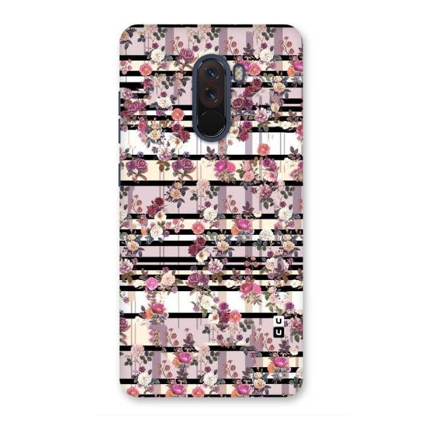 Beauty In Floral Back Case for Poco F1