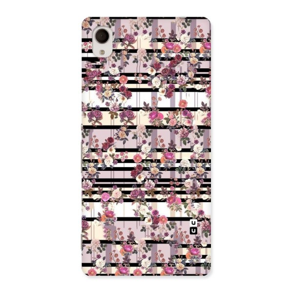 Beauty In Floral Back Case for Xperia M4 Aqua