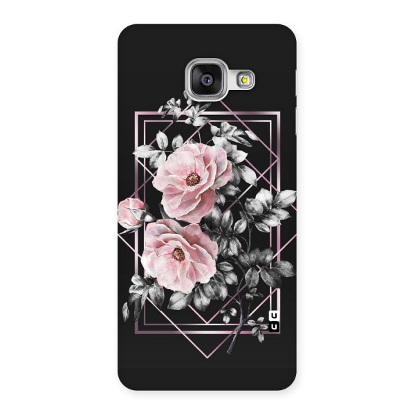 Beguilling Pink Floral Back Case for Galaxy A3 2016