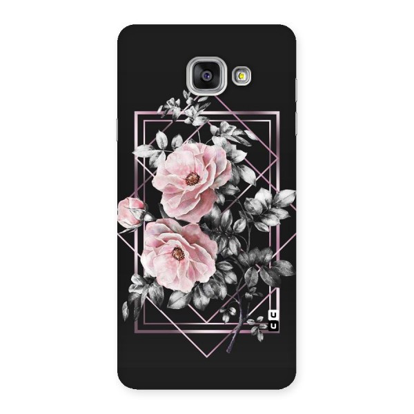 Beguilling Pink Floral Back Case for Galaxy A7 2016